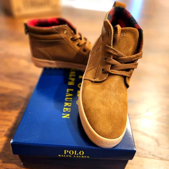 Polo Ralph Lauren | Shoes | Camdyn Suede Hightop Sneaker  display picture 1